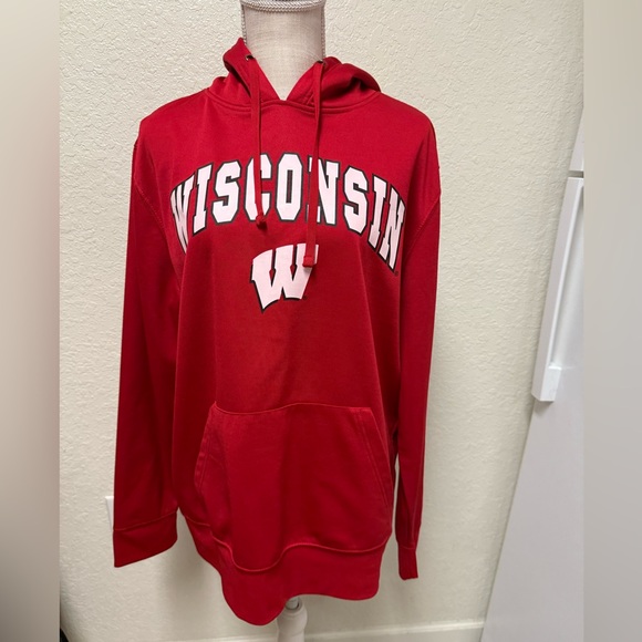 Campus Heritage Other - Campus Heritage Red University of Wisconsin Hoodie